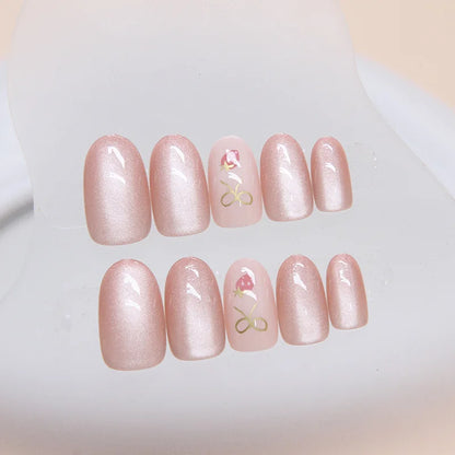 Cute Butterfly Nail Art Set with Detachable Pieces - Smarsty