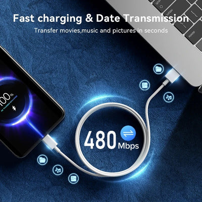 For Xiaomi 67W USB Super Fast Charger Power Adapter Mi 12 11 6A Type C Cable POCO X5 X4 Pro Redmi Note 9 10 11 Charging