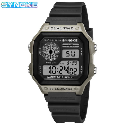 Waterproof Luminous Digital Sports Watch for Men and Women - Smarsty