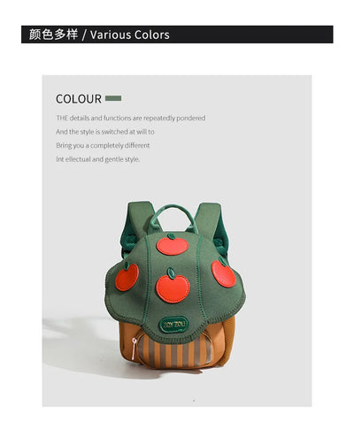 Cute Mushroom Backpack For Kids Cartoon Pink Preschool Bag - Smarsty
