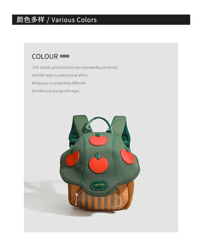 Cute Mushroom Backpack For Kids Cartoon Pink Preschool Bag - Smarsty