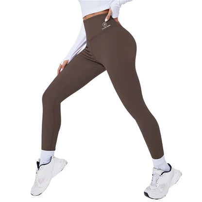 High Waist Yoga Warm Leggins Sports Tights Thermal Woman Running Pants Sexy Butt Lifting Leggings Push Up Panties Gym Fitness - Smarsty