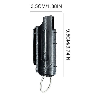 20ml Multipurpose Pepper Spray Keychain Reusable Self-Defense Outdoor Safety Keychains Plastic Personal Defense Spray for Women - Smarsty