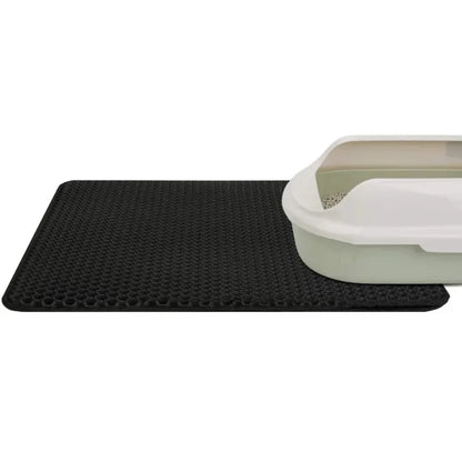 Double Layer Waterproof Cat Litter Mat for Easy Cleanup - Smarsty