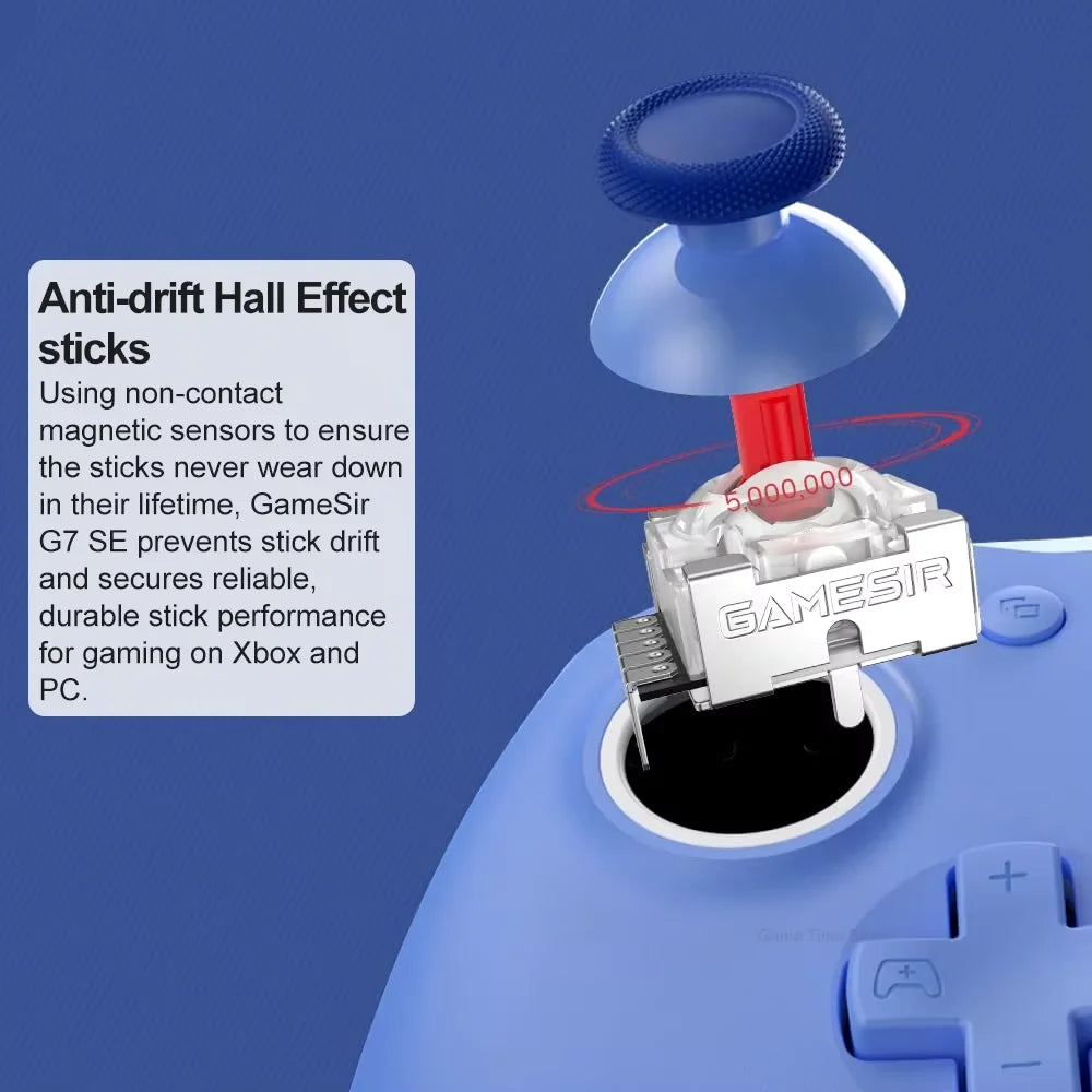 GameSir G7 SE Wired Xbox Gaming Controller with Hall Effect Joystick - Smarsty