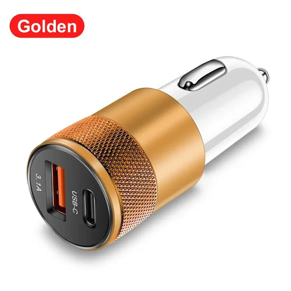 USB Type C Car Charger With Fast Charging For Phones - Smarsty