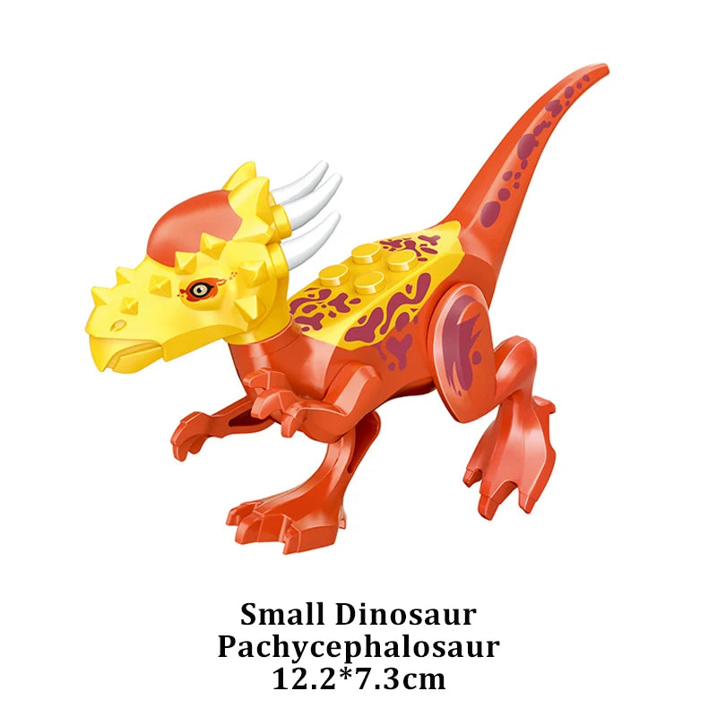 Jurassic Dinosaur World Brutal Raptor T-Rex Triceratops Indominus Rex Model Building Blocks Dino Velociraptor Figure Bricks Toys