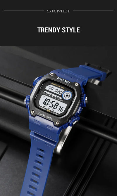 Skmei 2126 Waterproof Digital Sports Watch for Men - Smarsty