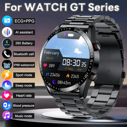 Voice Call Smart Watch with AMOLED Screen and Health Tracking - Smarsty
