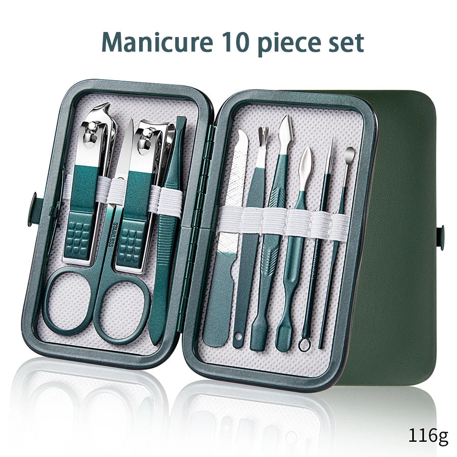 Ouriner Portable Manicure Set with Sharp Nail Clippers - Smarsty