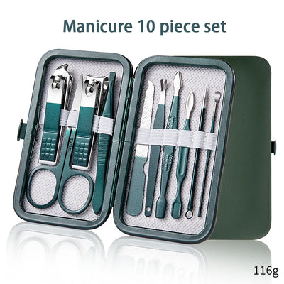 Portable Manicure Set with Sharp Stainless Steel Tools - Smarsty