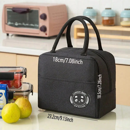 Insulated Lunch Box Bag Portable Thickened For Students - Smarsty