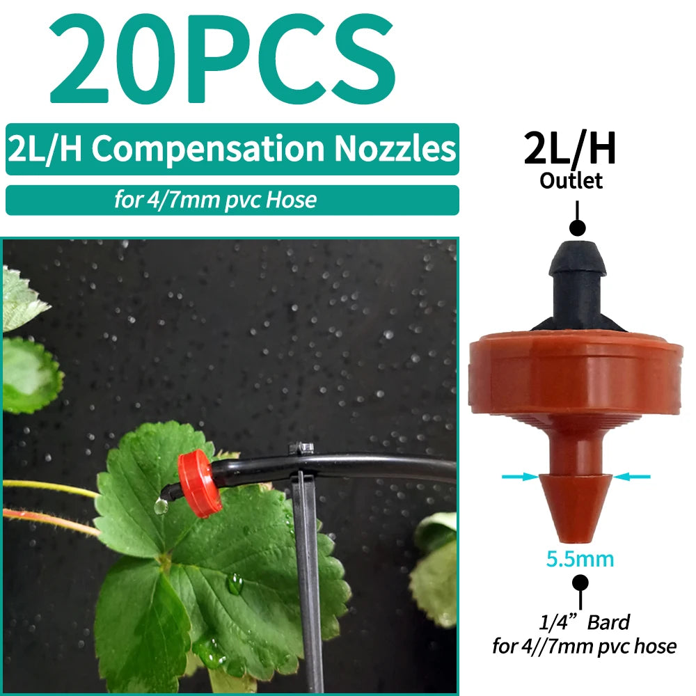 Adjustable Micro Spray Watering Dripper for Gardens - Smarsty
