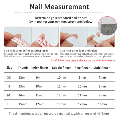 Handmade Pink Press On Nails with Rhinestones - Smarsty