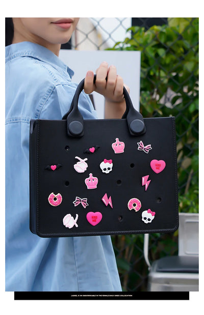 EVA Shoulder Tote Bag Waterproof For Women Beach Storage - Smarsty