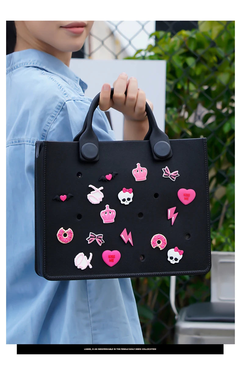 EVA Shoulder Tote Bag Waterproof For Women Beach Storage - Smarsty