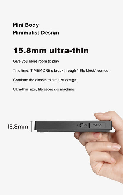 Timemore Mini Espresso Scale With LED Display - Smarsty