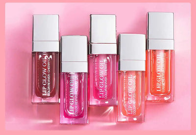 Crystal Jelly Lip Glow Oil 6ml Moisturizing Plumping Lip Gloss Makeup Sexy Plump Lip Glow Oil Tinted Lips Plumper Care Cosmetics