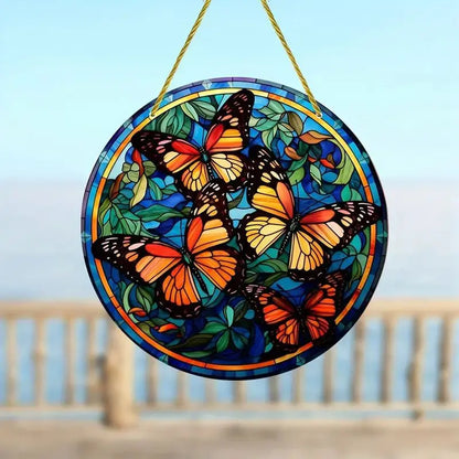 Hummingbird Acrylic Suncatcher for Vibrant Home Decor - Smarsty