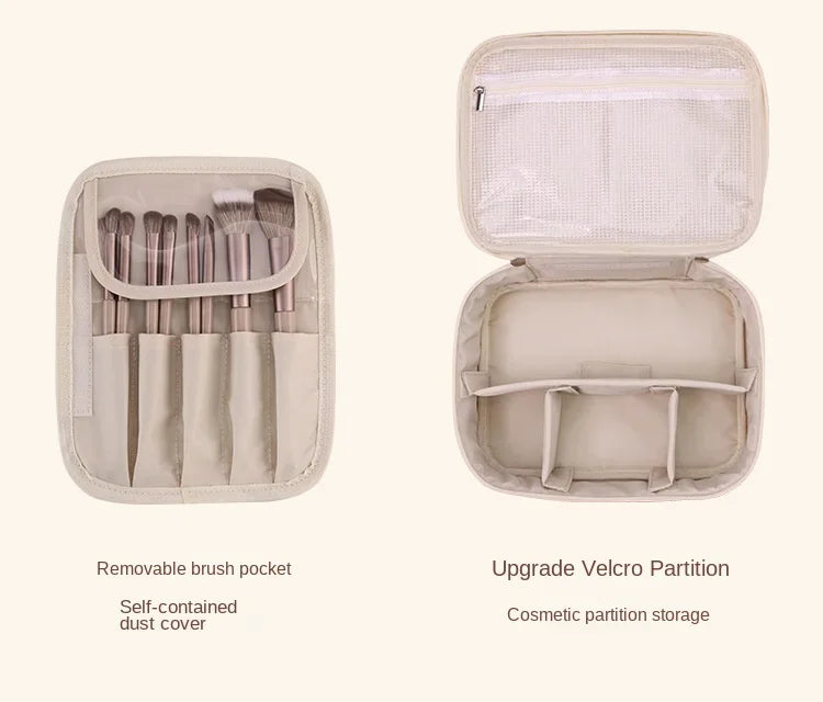 Luxury Makeup Bag With Large Capacity Travel Organizer - Smarsty