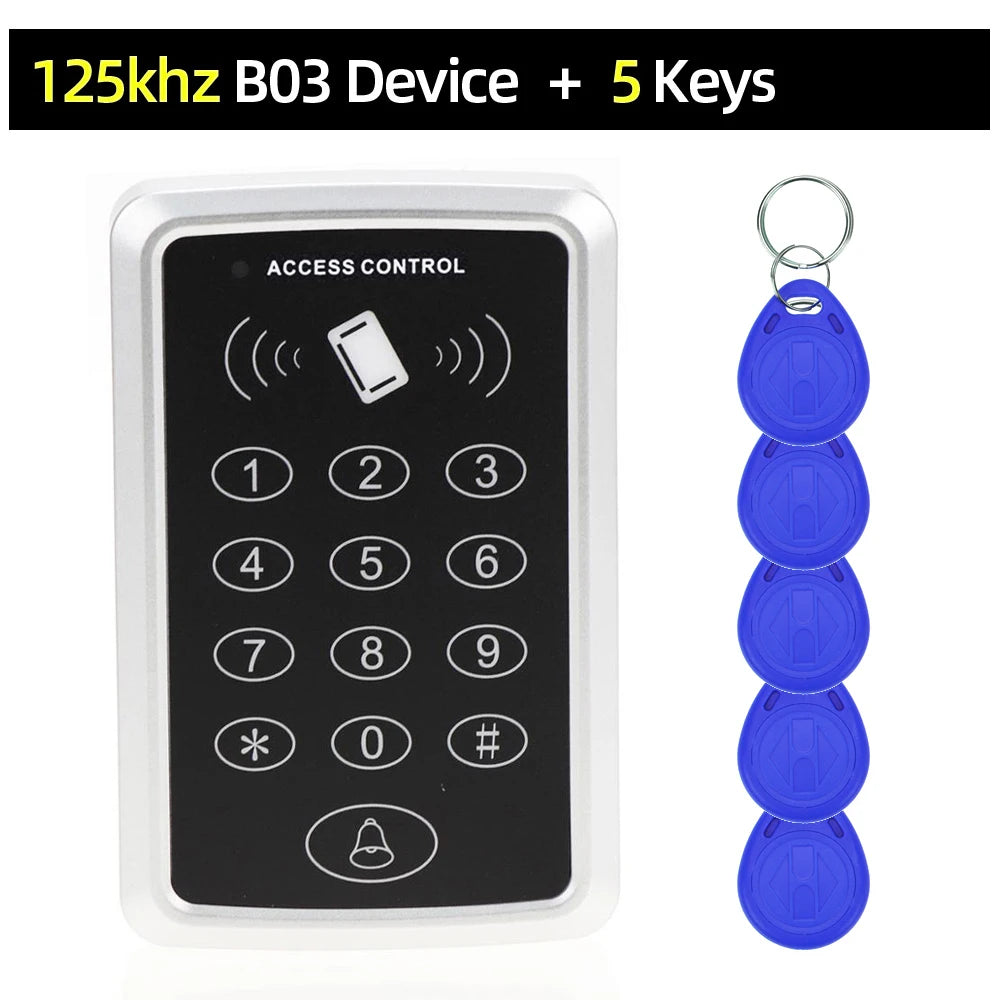 RFID Keypad Access Control System with Waterproof Cover - Smarsty