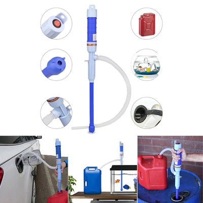 Liquid Oil Transfer Pump Water Pump Powered Electric Outdoor Car Vehicle Fuel Gas Transfer Suction Pumps Liquid Transfer Oil - Smarsty