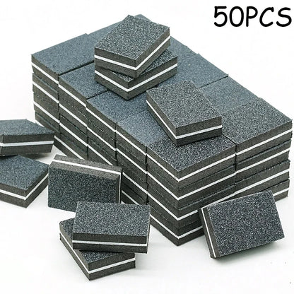 50Pcs Professional Mini Nail Files for Perfect Manicure - Smarsty