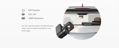 2.5K Dash Camera With WiFi Smart Connect And Recording - Smarsty