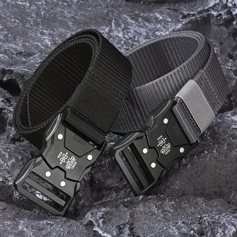 Tactical Waist Belt with Durable Automatic Buckle - Smarsty