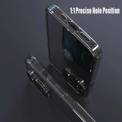 Luxury Tempered Glass Clear Case For iPhone 16 15 14 12 13 Mini 11 Pro XS Max X XR 15 7 8 16Plus SE Transparent Hard Case Fundas by Smarsty