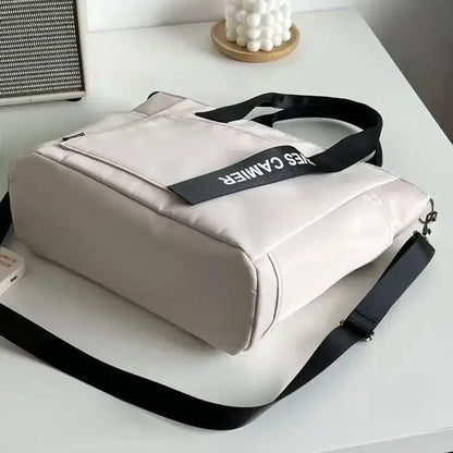 Casual Large Capacity Tote Bag Nylon Waterproof Everyday - Smarsty