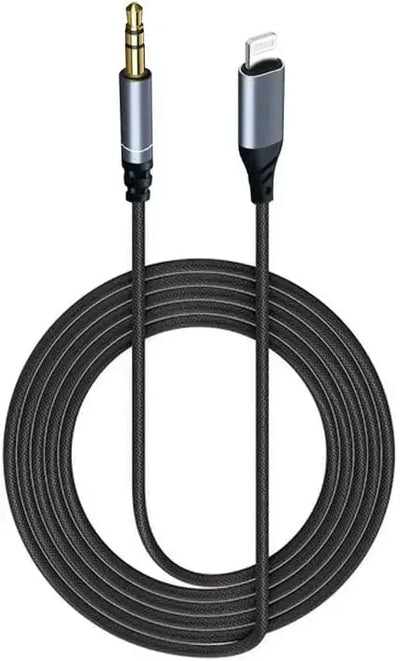 Lightning to 3.5mm AUX Cable for iPhone Audio Connection - Smarsty