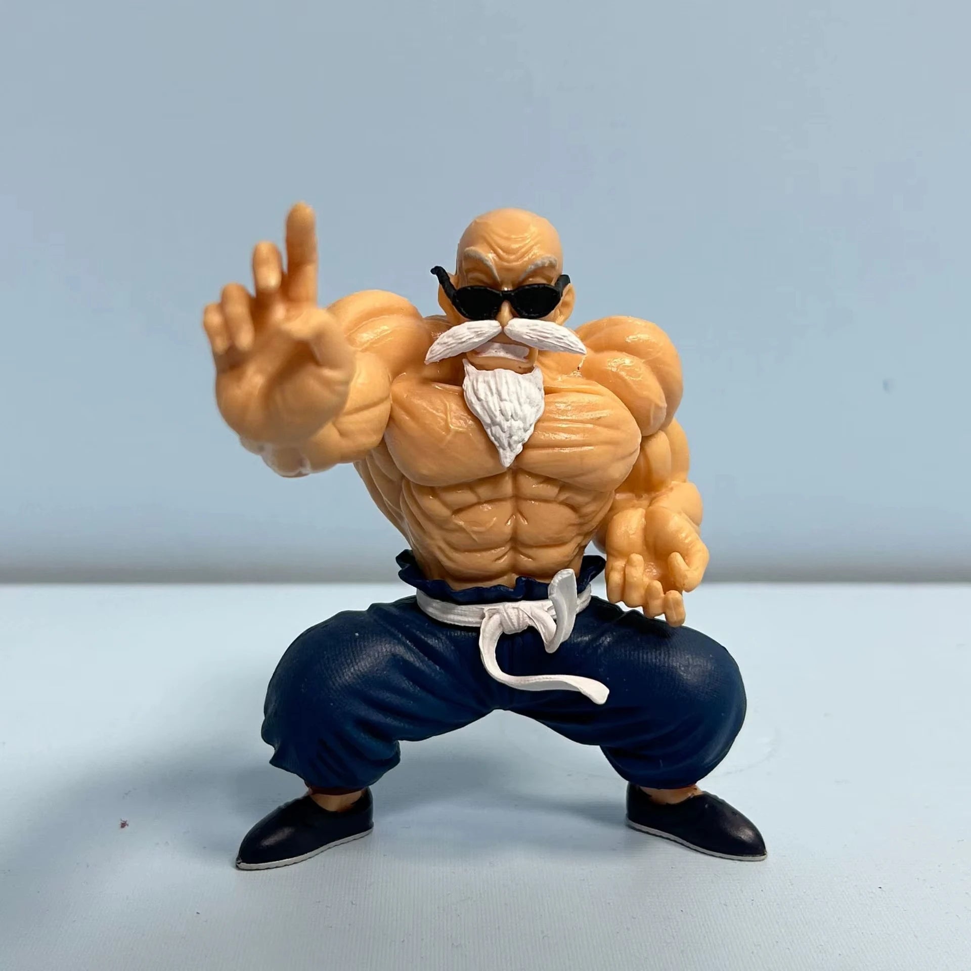 10cm Anime Dragon Ball figure GK Muscle Master Roshi Goku Kame Sennin Figurine PVC Action Figure Model Children Dolls Gift Toys by Smarsty