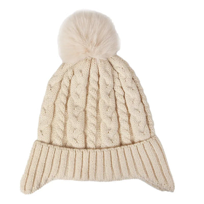 Kids Winter Hat Scarf Gloves Set Fleece Lined Warm - Smarsty