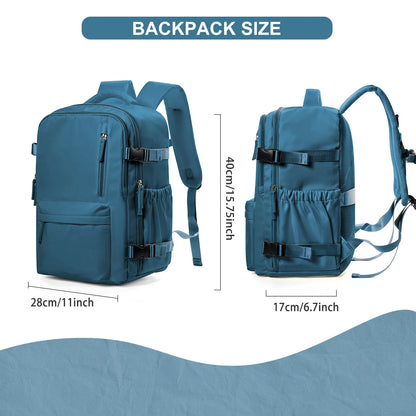 Cabin Airplane Travel Backpack 40x30x20, Hand Luggage Cabin Backpack Wizzair 40x30x20 Carry-Ons Men Women 15.6 inch Laptop Bags - Smarsty