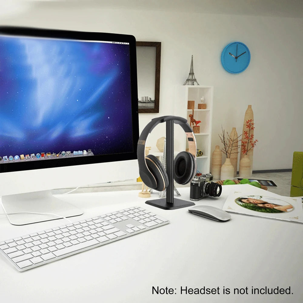 Universal Aluminium Headset Stand with Flexible Design - Smarsty