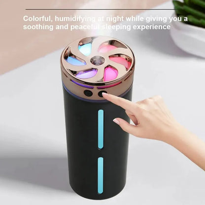 300ml Silent Car Air Humidifier With Color Night Light - Smarsty