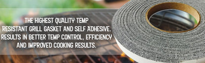 High Temperature Grill Gasket Replacement for Kamado Smokers - Smarsty