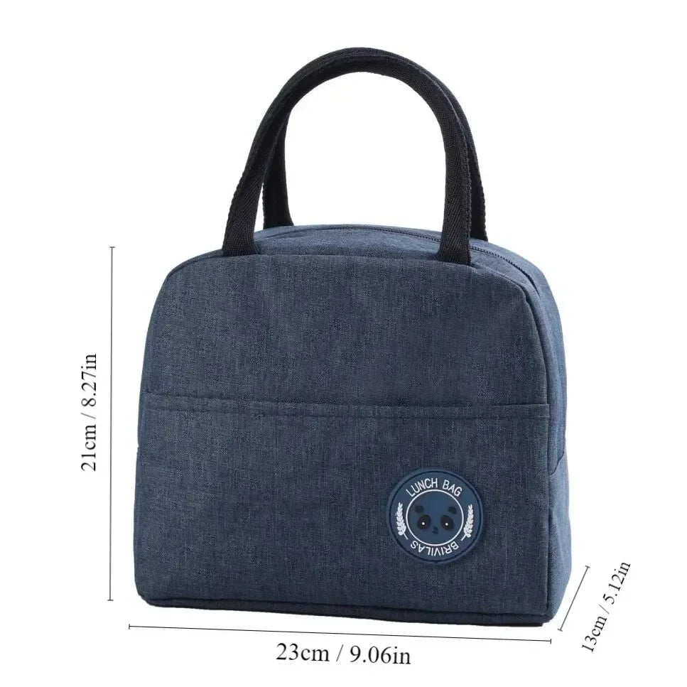 Insulated Bento Lunch Bag With Aluminum Foil Ice Pack - Smarsty