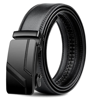 Mens PU Leather Automatic Buckle Belt High Quality - Smarsty