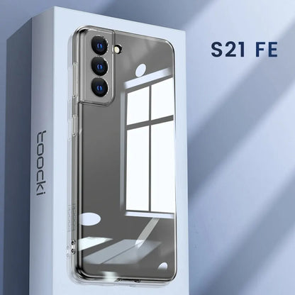 Clear TPU Phone Case For S21 S22 S23 S24 Dustproof - Smarsty