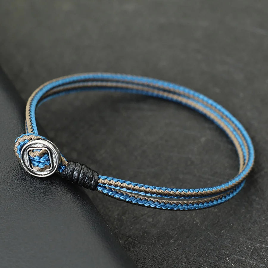 Grade A Weaven String Bracelet For Men Casual Outdoor Use - Smarsty