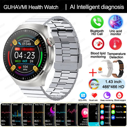 2025 Smart Health Watch with Blood Oxygen and ECG - Smarsty