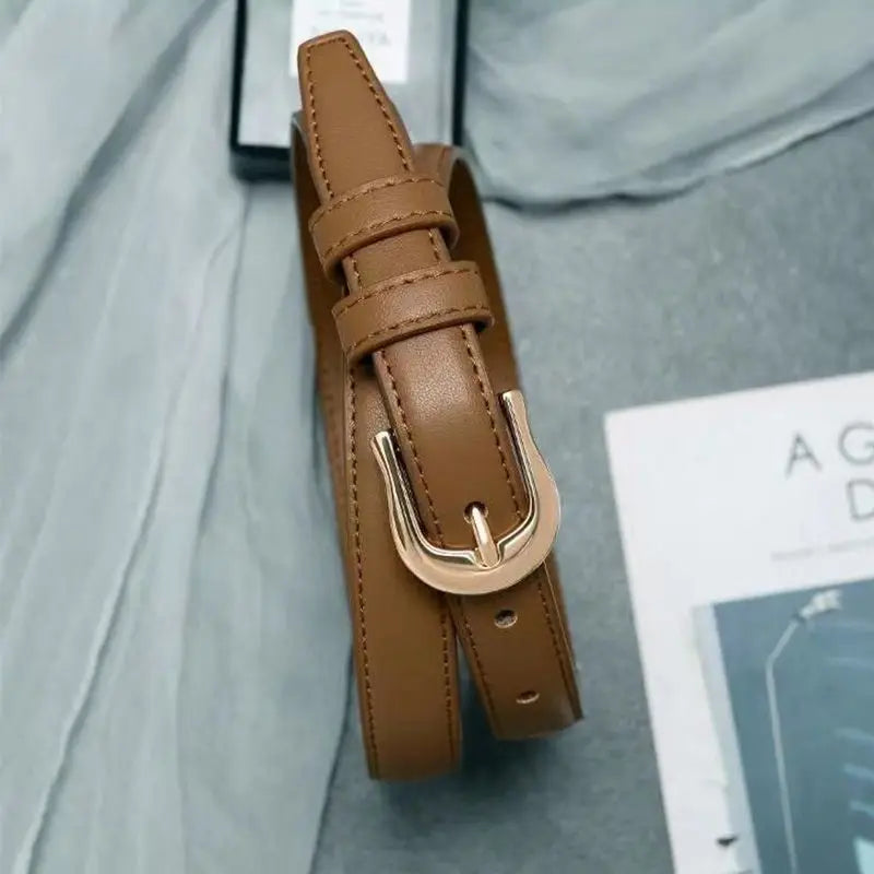 Brown Summer Belt With Versatile Western Style - Smarsty