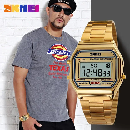 SKMEI 1123 Waterproof Digital Sports Watch for Men - Smarsty
