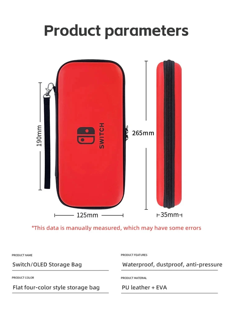 Waterproof Hard Shell Case For Nintendo Switch - Smarsty