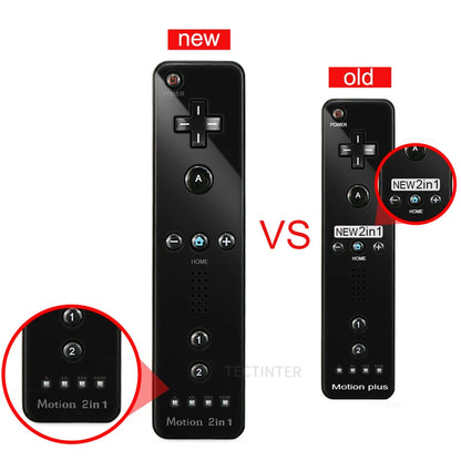 Wireless Nintendo Wii Gamepad Controller with Nunchuck Joypad - Smarsty