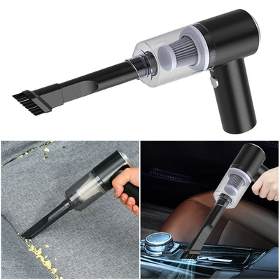 6000Pa Cordless Handheld Vacuum Cleaner 120W High Power Vacuum Cleaner Fully Automatic Power Cleaning Appliance for Home and Car