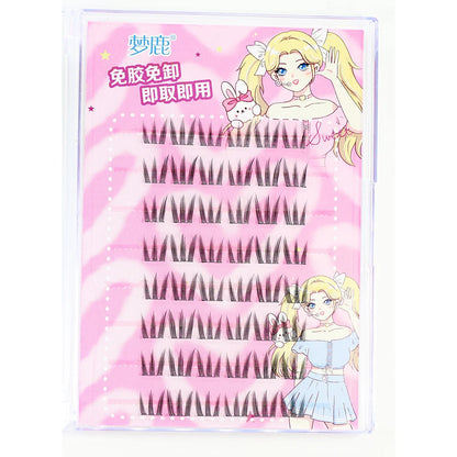 Self Adhesive Cluster Lashes for Effortless Application - Smarsty