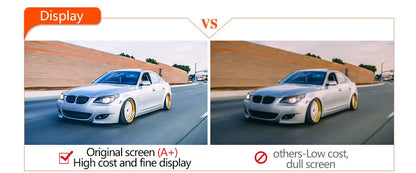 Dual Lens Dashcam With 4.3 Inch Rearview Mirror FHD 1080P - Smarsty